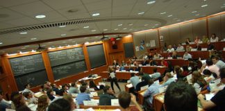 Лекция в Harvard Business School